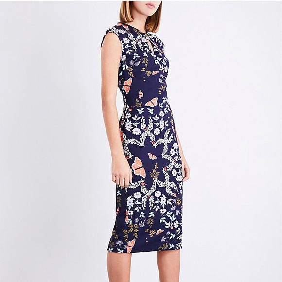 ted baker kyoto gardens dress